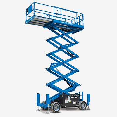 26ft Rough Terrain Scissor Lift rental denver