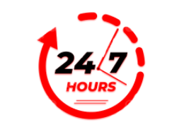24 hour customer support 